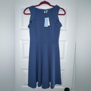 Blue Sleeveless Dress